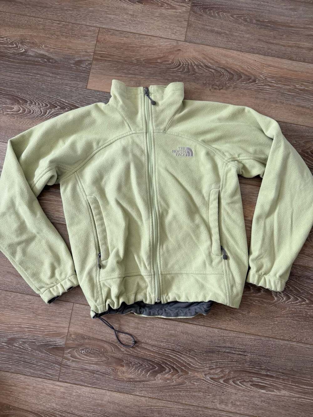 The North Face Women's WindWall Full-Zip Fleece Jacket Light Green